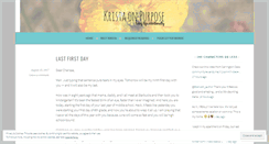 Desktop Screenshot of kristaonpurpose.com